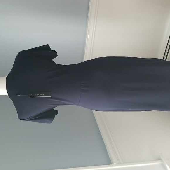 NWT TAHARI TRISH FAUX WRAP TIE DRESS - Picture 6 of 10